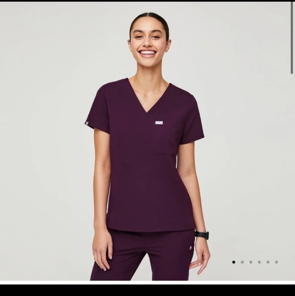 FIGS DEEP PURPLE XS SCRUBS SET Ltd edition - Picture 6 of 7